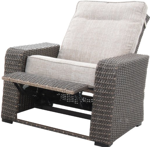 Woven Reclining Patio Chair - Lemans-1