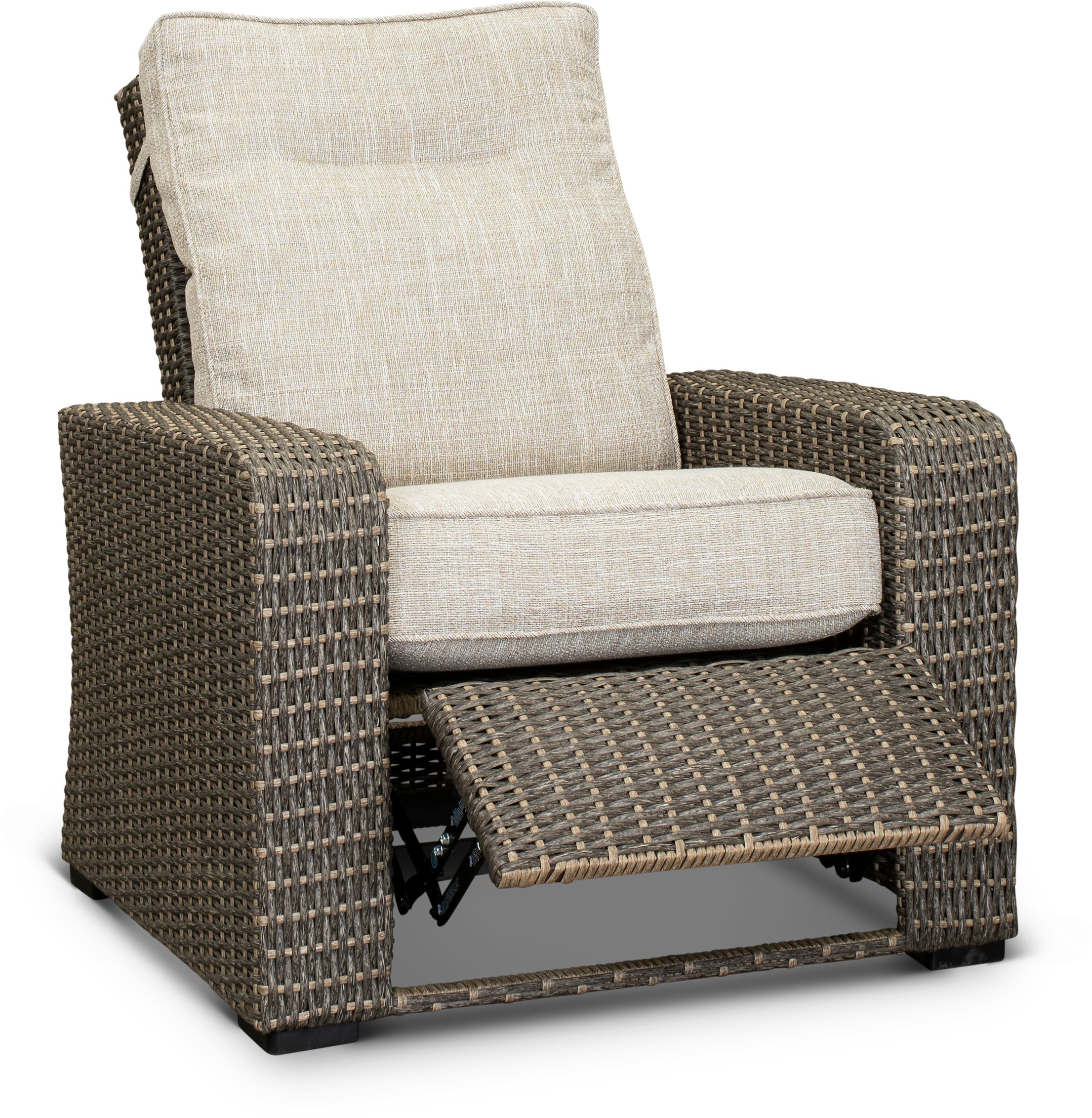 Woven Reclining Patio Chair - Lemans-2