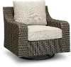 Lemans Woven Swivel Patio Chair