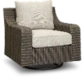 Lemans Woven Swivel Patio Chair