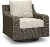 Woven Swivel Patio Chair - Lemans