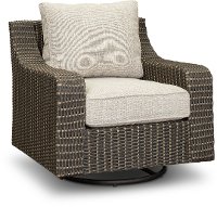 Woven Swivel Patio Chair - Lemans