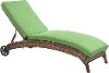 WL-6204A-W-4/CACT/CS Green Patio Chaise Lounge - Appia