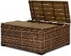 FB88W54206/COCKTAIL Wicker Patio Cocktail Table with Storage - Tortola-3