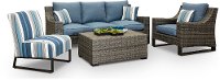 17CT262AW-3D/SO/CKTB Wicker Woven Sofa and Cocktail Table - Southport-4