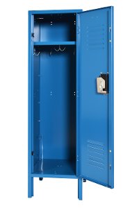Blue Metal Kids Locker-3