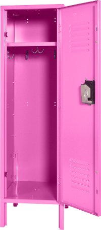 Pink Metal Kids Locker-3