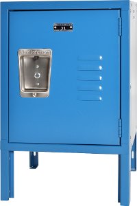 Blue Metal Mini Kids Locker