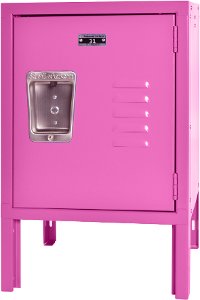 Pink Metal Mini Kids Locker