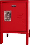 Red Metal Mini Kids Locker