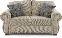 Southport Casual Traditional Canvas Tan Loveseat