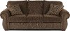 Casual Traditional Coffee Brown Sofa - Southport