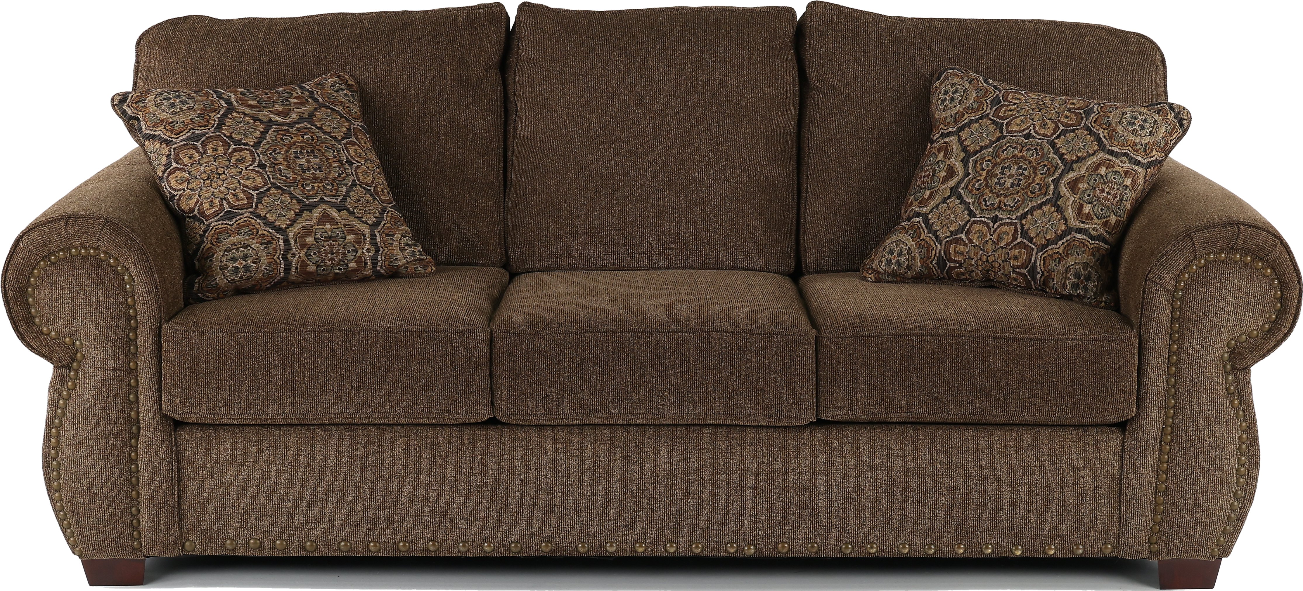 Southport Coffee Brown Sofa-1