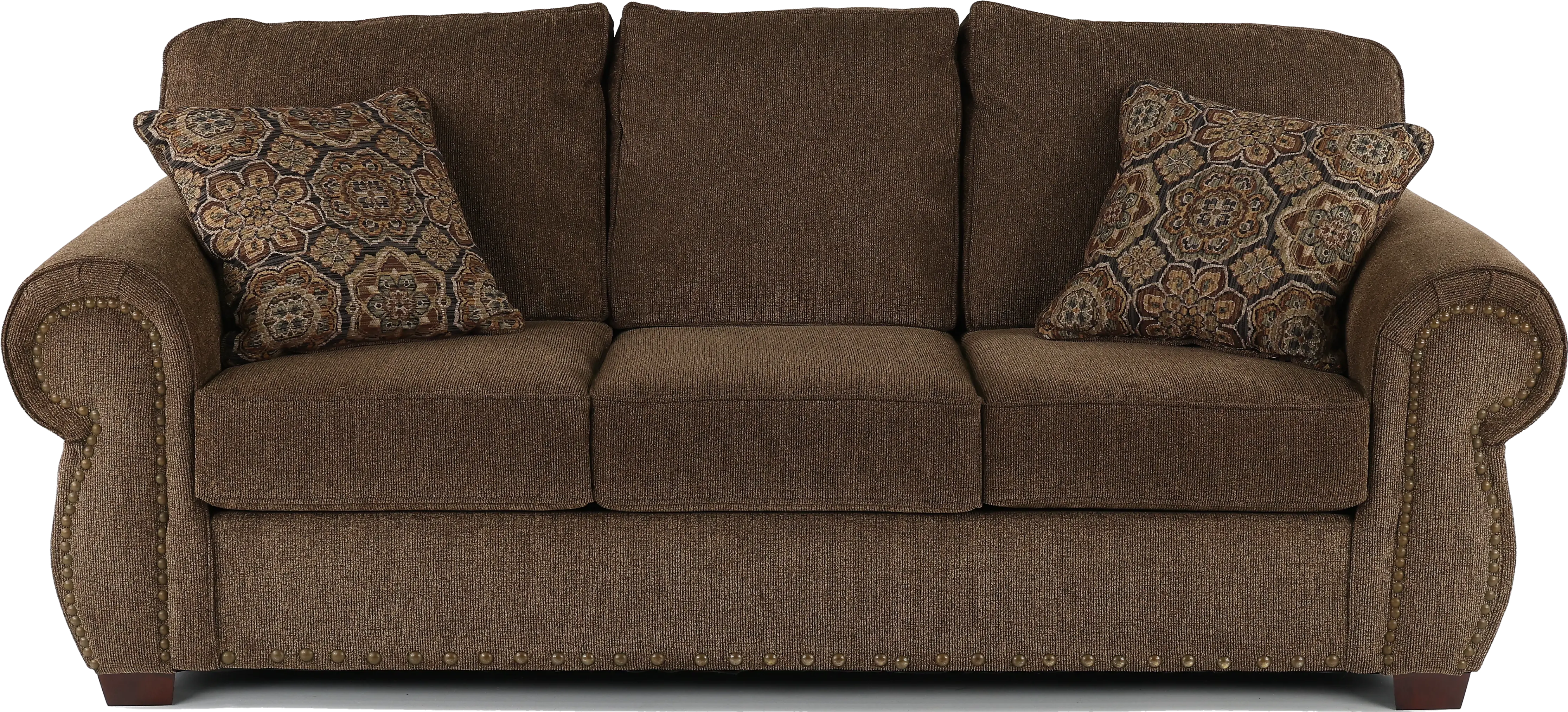 Southport Coffee Brown Sofa-1
