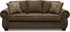 Casual Traditional Coffee Brown Sofa Bed - Southport