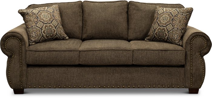 Southport Casual Traditional Coffee Brown Sofa Bed