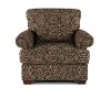 Casual Traditional Brown Accent Chair - Southport