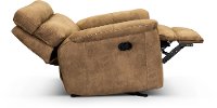 Traditional Taupe Glider Recliner - Maci-3