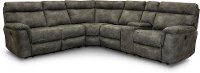 Gray 6 Piece Power Reclining Sectional Sofa - Maci