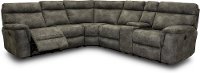 Gray 6 Piece Power Reclining Sectional Sofa - Maci-3