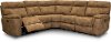 Taupe 5 Piece Power Reclining Sectional Sofa - Maci