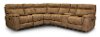 Taupe 6 Piece Power Reclining Sectional Sofa - Maci