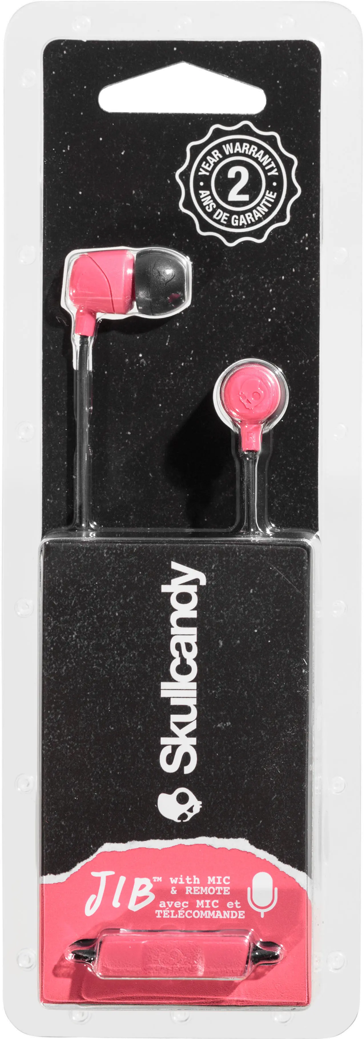 S2DUYK-630 Jib Skullcandy Headphones - Pink-2