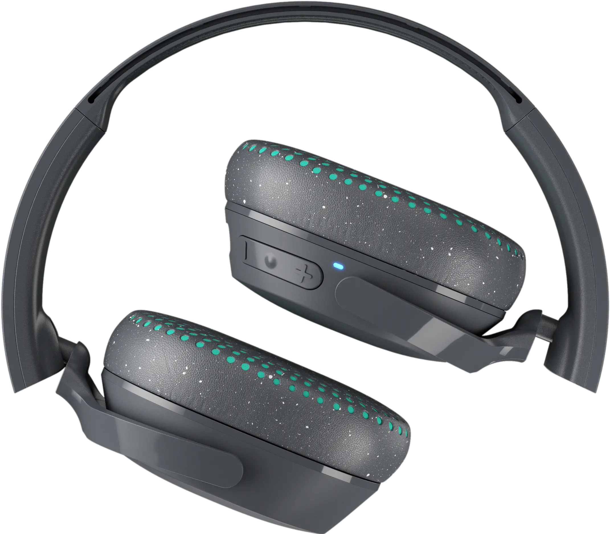 S5PXW-L672 Skullcandy Riff Wireless Headphones - Gray/Blue-2