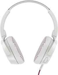 S5PXY-L635 Skullcandy Riff Headphones - White/Red