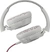 S5PXY-L635 Skullcandy Riff Headphones - White/Red-2