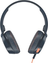 S5PXY-L636 Skullcandy Riff Headphones - Gray/Orange