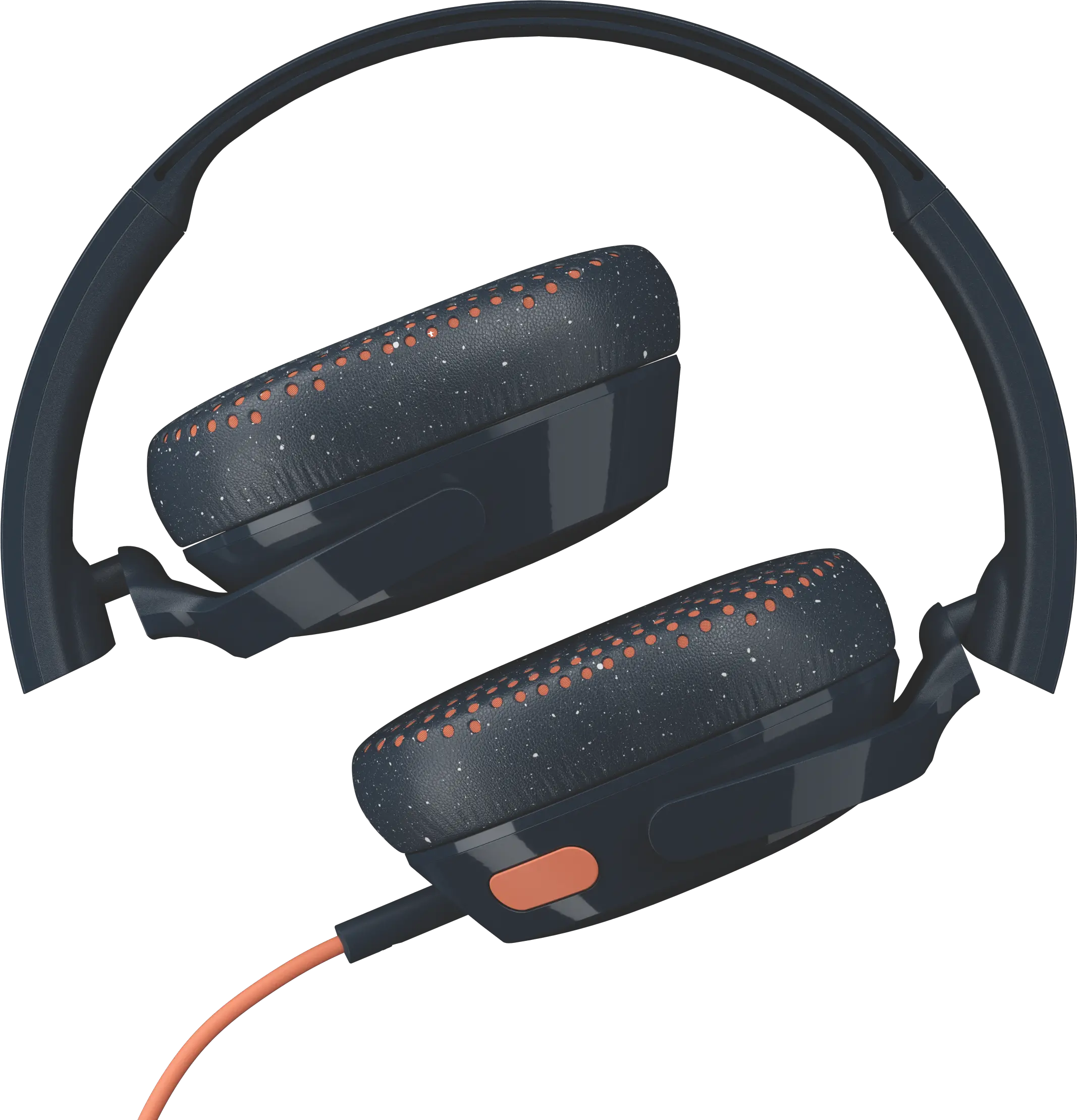 S5PXY-L636 Skullcandy Riff Headphones - Gray/Orange-2