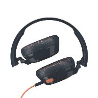 S5PXY-L636 Skullcandy Riff Headphones - Gray/Orange-2