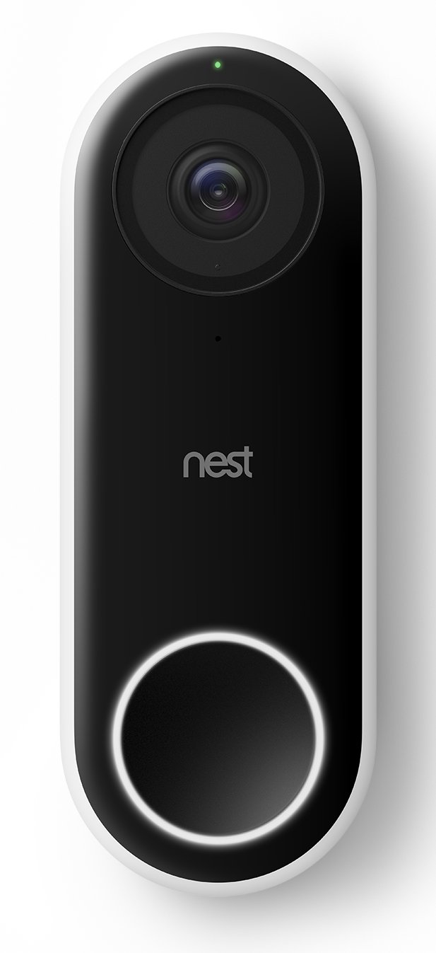 NEST HELLO VIDEO DOORBELL Google Nest Hello Camera Doorbell-1