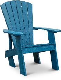 Cobalt Blue Outdoor Patio Adirondack Chair - Captiva