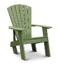 Cactus Green Outdoor Patio Adirondack Chair - Captiva