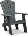 Gray Outdoor Patio Adirondack Chair - Captiva