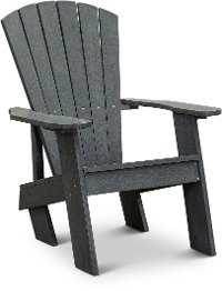Gray Outdoor Patio Adirondack Chair - Captiva