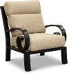 Burlap Patio Club Chair - Avila