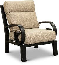 Burlap Patio Club Chair - Avila