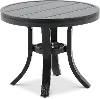 Avila Slat Top Patio End Table