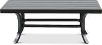 Slat Top Aluminum Patio Coffee Table - Avila