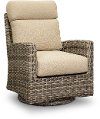 Wicker Patio Swivel Glider Chair - Cenacle