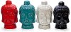 Assorted 14 Inch Anja Buddha Head Sculpture