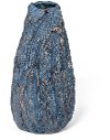 Clearance 11 Inch Bronze Leaf Ceramic Vase
