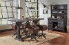 Clearance Rustic Industrial 5 Piece Bar Dining Set - Conversation