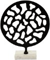 14 Inch Metal Sculpture on a Marble Base