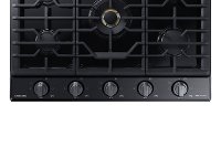 NA30N9755TM Samsung Chef 30 Inch Gas Cooktop - Black Stainless Steel-2