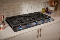 NA30N9755TM Samsung Chef 30 Inch Gas Cooktop - Black Stainless Steel-4