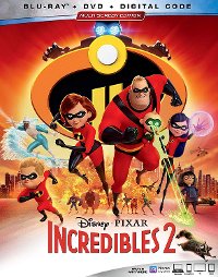 Incredibles 2 (Blu-Ray + DVD + Digital Code)